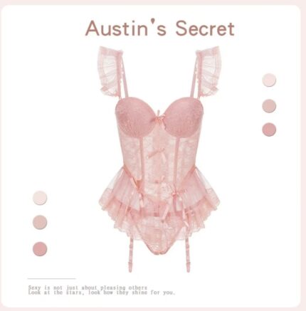 Sexy lingerie and uniform-inspired attire